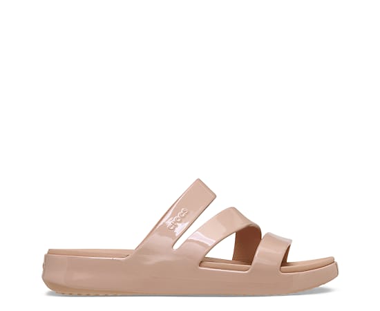 WOMENS GETAWAY PATENT STRAPPY SANDAL