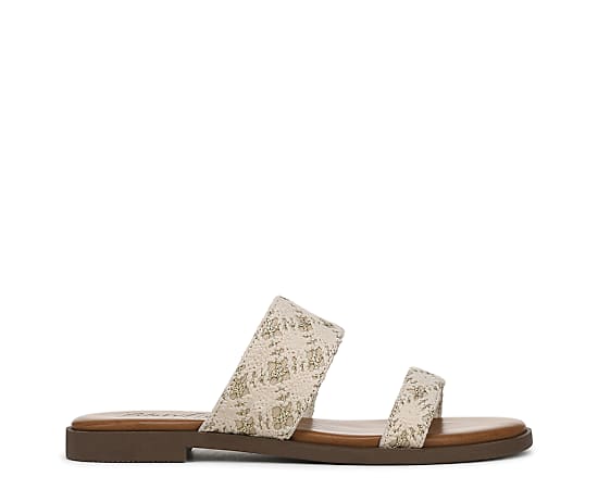 WOMENS OFF COURT SLIDE SANDAL - BLACK