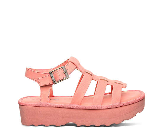 BEARPAW-WOMENS HIGH SEAS PLATFORM SANDAL
