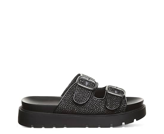 Bearpaw Women's Eternal Round Toe Sandals - Black