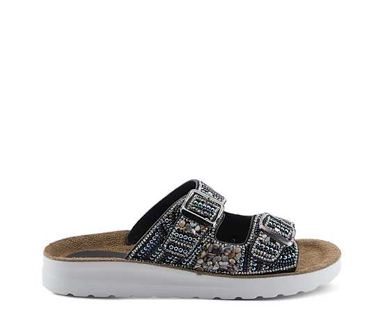 Womens Flexus(R) by Spring Step Cyntheria Footbed Sandals