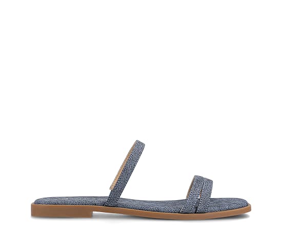 JOURNEE COLLECTION-WOMENS BRISA SLIDE SANDAL