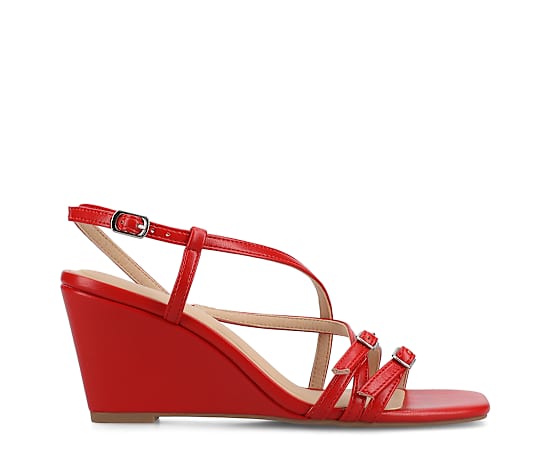 JOURNEE COLLECTION-WOMENS CLINNNE WEDGE SANDAL