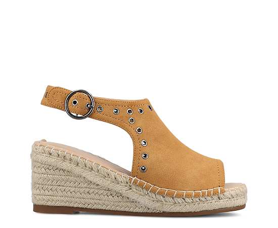 JOURNEE COLLECTION-WOMENS CRISIE WEDGE SANDAL