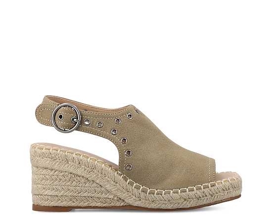 JOURNEE COLLECTION-WOMENS CRISIE WEDGE SANDAL