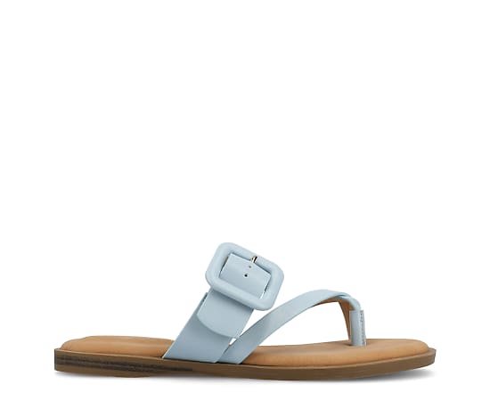 JOURNEE COLLECTION-WOMENS LAYRA SLIDE SANDAL