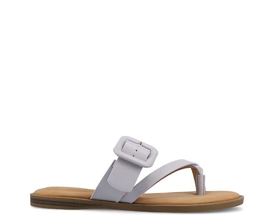 JOURNEE COLLECTION-WOMENS LAYRA SLIDE SANDAL