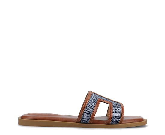 JOURNEE COLLECTION-WOMENS PRIMAH SLIDE SANDAL