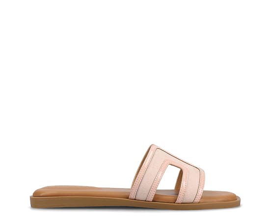 JOURNEE COLLECTION-WOMENS PRIMAH SLIDE SANDAL