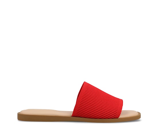 JOURNEE COLLECTION-WOMENS PRISILLA SLIDE SANDAL