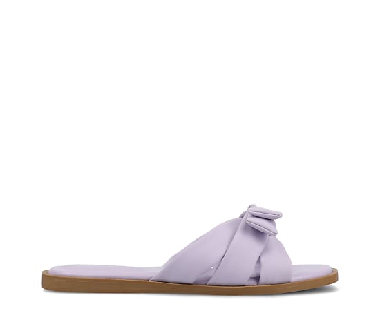 JOURNEE COLLECTION-WOMENS PRYLIN SLIDE SANDAL
