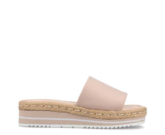 JOURNEE COLLECTION-WOMENS ROSEY SLIDE SANDAL