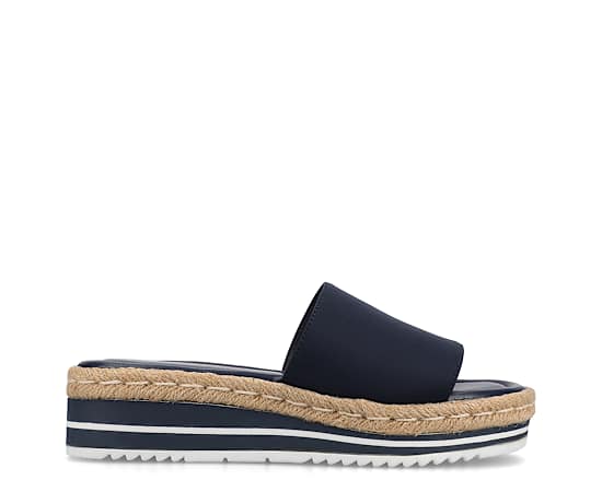 JOURNEE COLLECTION-WOMENS ROSEY WEDGE SANDAL