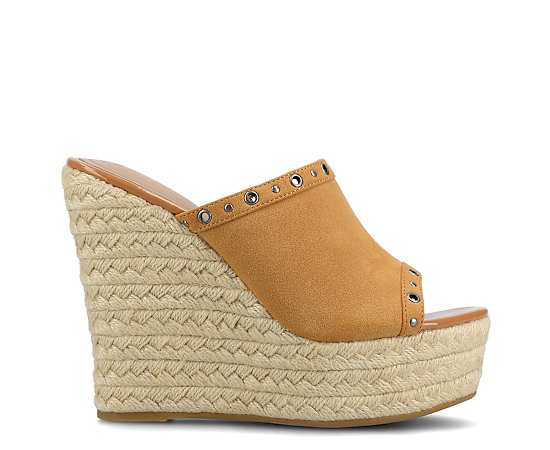 JOURNEE COLLECTION-WOMENS YARI WEDGE SANDAL