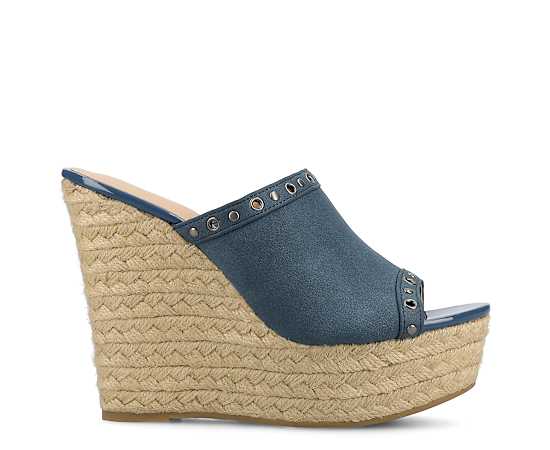 JOURNEE COLLECTION-WOMENS YARI WEDGE SANDAL