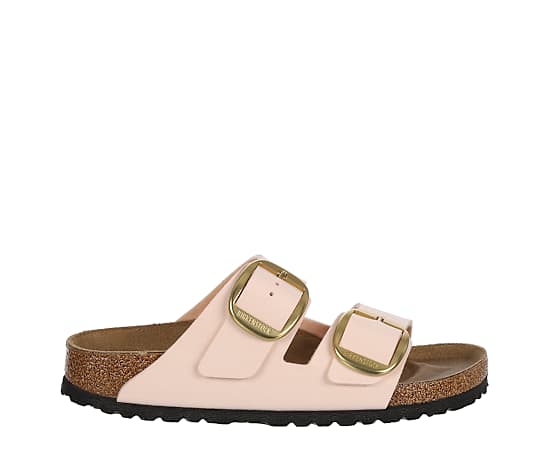 WOMENS ARIZONA BIG BUCKLE FOOTBED SANDAL