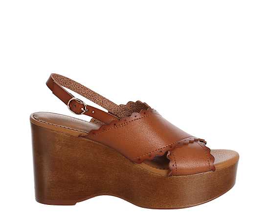 WOMENS AMINA WEDGE SANDAL