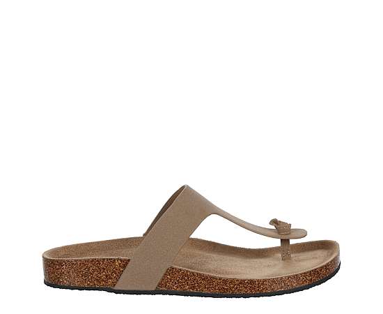 WOMENS LIA FOOTBED SANDAL