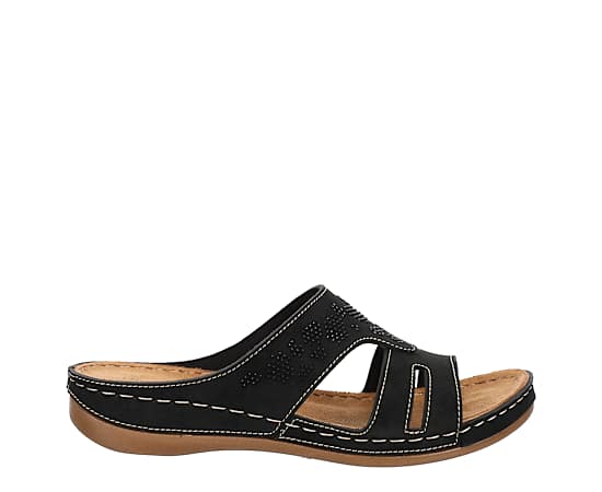 WOMENS LUCY FLAT SANDAL