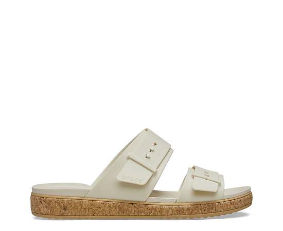 WOMENS BROOKLYN CORK BUCKLE LOW LOW SANDAL