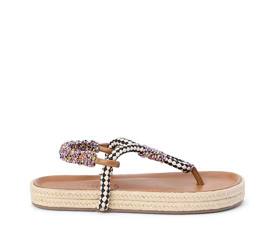 Coconuts by Matisse Women's Celia Sandal - Black multi
