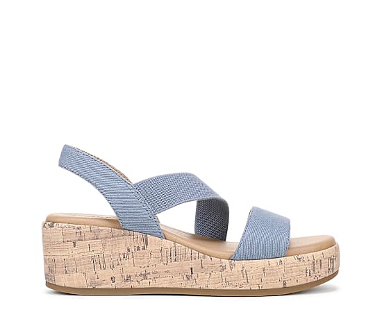LIFESTRIDE-WOMENS ODETTE CORK WEDGE SANDAL