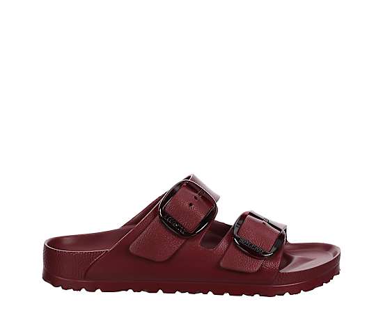 BIRKENSTOCK-WOMENS ARIZONA ESSENTIALS BIG BUCKLE SLIDE SANDAL