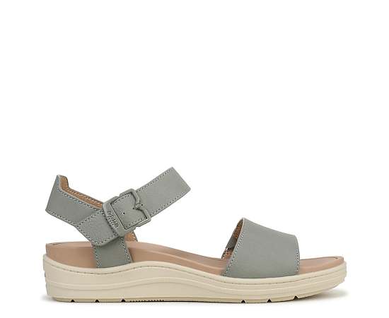 DR. SCHOLL'S-WOMENS TIME OFF SKY WEDGE SANDAL