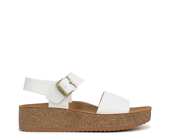 DR. SCHOLL'S-WOMENS HAPPY LUCKY WEDGE SANDAL