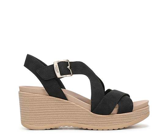 DR. SCHOLL'S-WOMENS CALI BEACH PLATFORM WEDGE SANDAL
