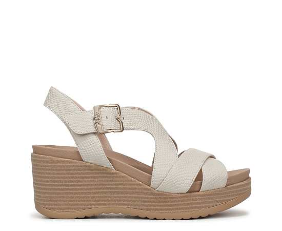 DR. SCHOLL'S-WOMENS CALI BEACH PLATFORM WEDGE SANDAL