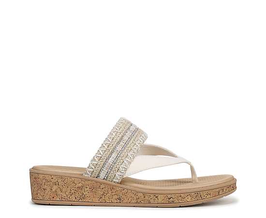 LIFESTRIDE-WOMENS BIRDIE THONG WEDGE SANDAL