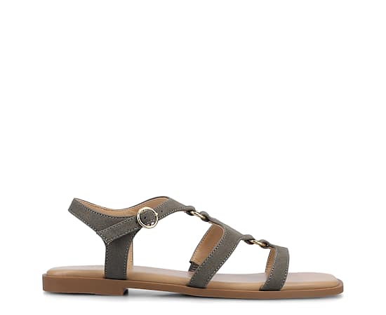 JOURNEE COLLECTION-WOMENS BRILEY SANDALS