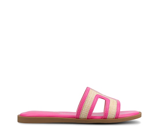 JOURNEE COLLECTION-WOMENS PRIMAH SLIDE SANDAL
