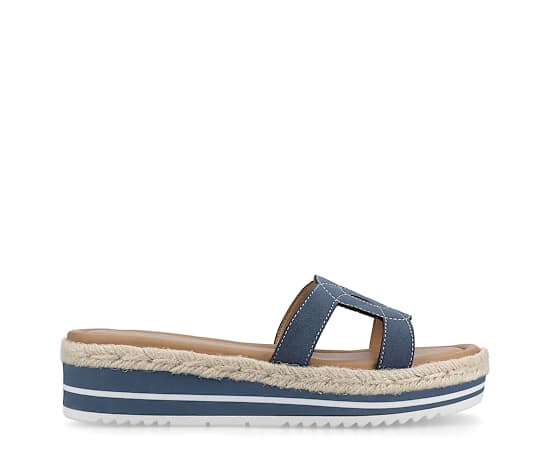 JOURNEE COLLECTION-WOMENS ROSALINDA WEDGE SANDAL