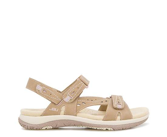 Jbu Women's Stephie Flat Sandals - Sand/Petal