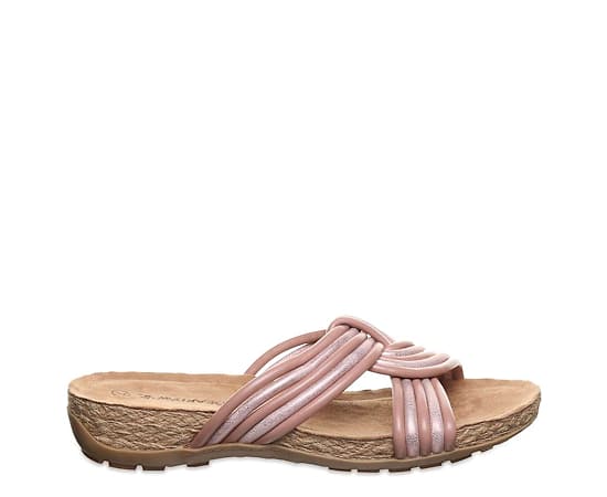 BEARPAW-WOMENS MARIELLA SLIDE SANDAL