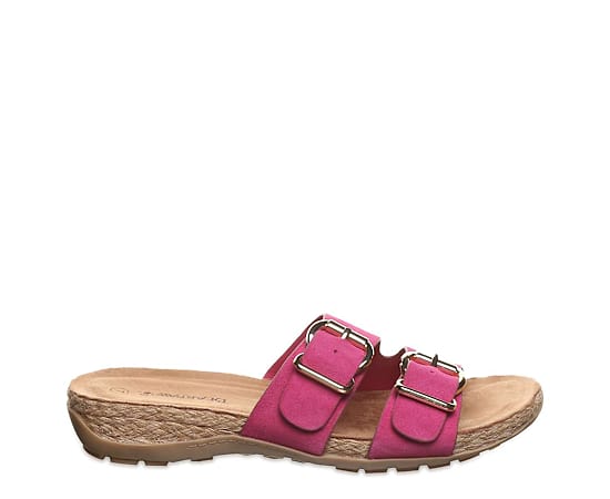 BEARPAW-WOMENS JACKIE SLIDE SANDAL
