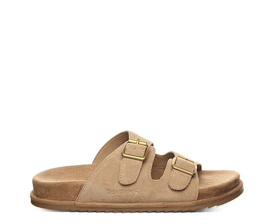 Bearpaw Women's Darcy Slip-On Sandals - Toffee