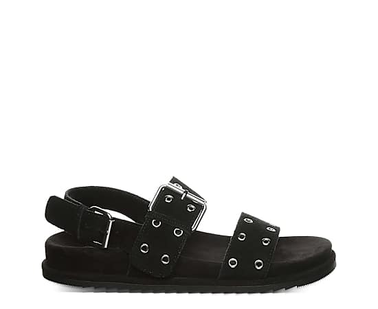 Bearpaw Women's Liandra Flat Sandals - Black