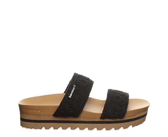 Bearpaw Women's Mandy Slip-On Sandals - Black