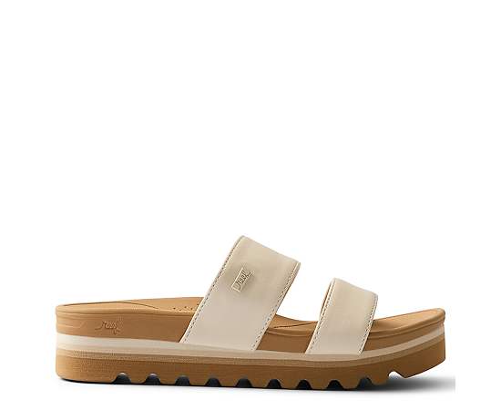 REEF-WOMENS BANDED HORIZON SLIDE SANDAL