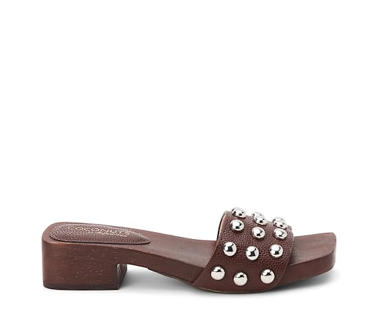 COCONUTS BY Matisse Womens Fiora Heeled Sandals, 8 Medium, Brown