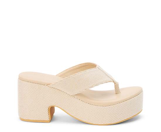 BEACH-WOMENS BONNIE PLATFORM FLIP FLOP SANDAL