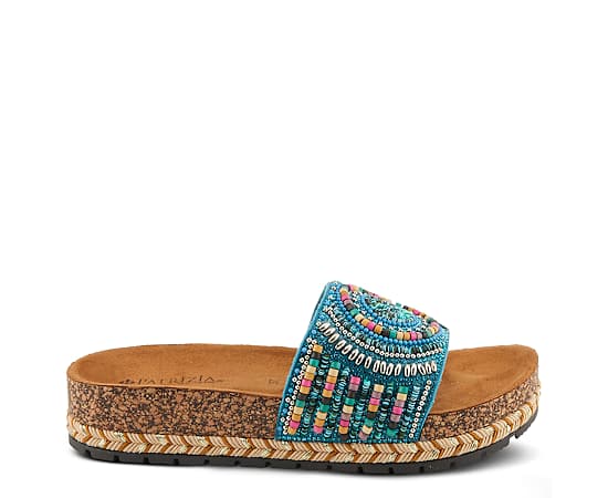 PATRIZIA-WOMENS SWIRLA SLIDE SANDAL