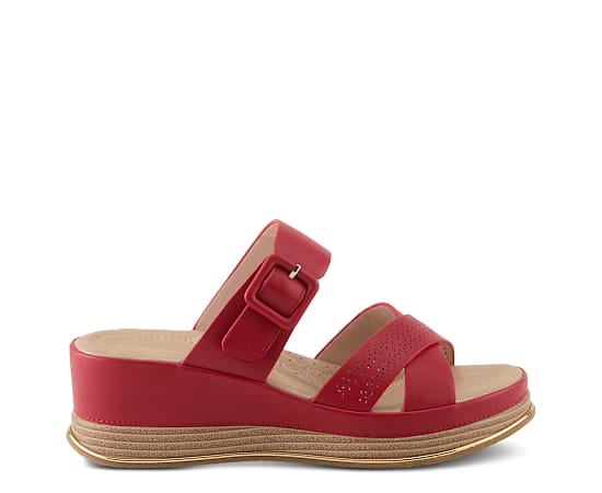 PATRIZIA-WOMENS CATTANEO WEDGE SANDAL