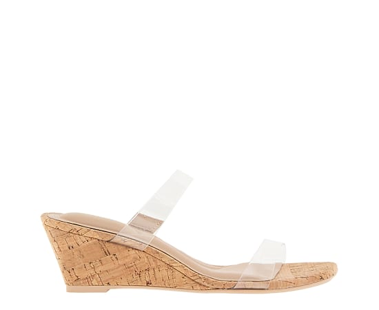 BCBG GENERATION-WOMENS STAMMIE WEDGE SANDAL
