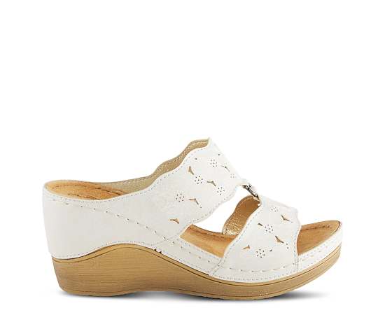 Womens Flexus(R) By Spring Step Dreiser Wedge Sandals