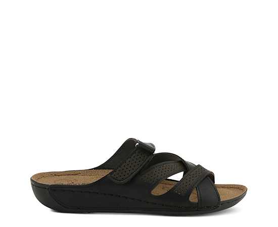 Womens Flexus(R) By Spring Step Karl Slide Sandals