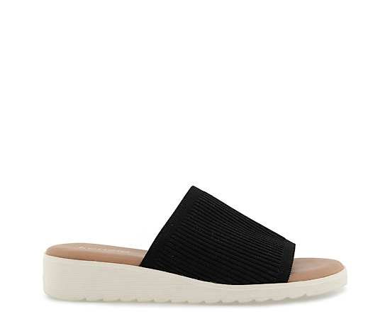 KENSIE-WOMENS ELLIE SLIDE SANDAL
